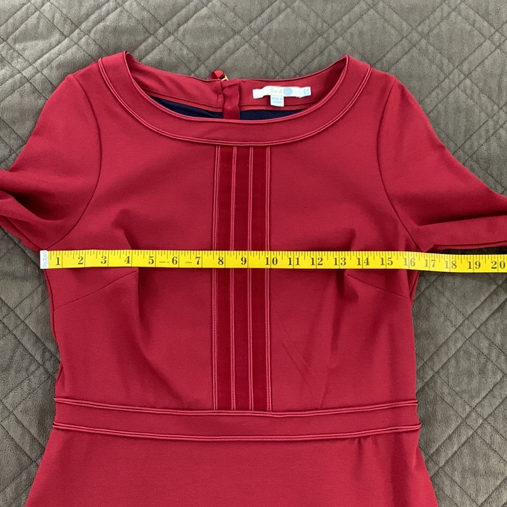 Boden NWOT Gisele Ponte Dress size 8L - Picture 13 of 17